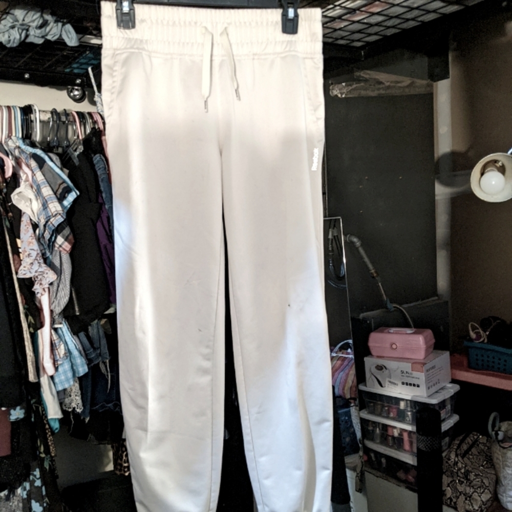 Reebok Women's White Track Pants
